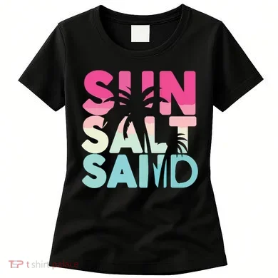 Sun Sand Salt Beach Women's T-Shirt