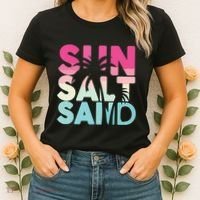 Sun Sand Salt Beach Women's T-Shirt thumb 2