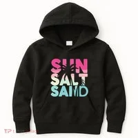 Sun Sand Salt Beach Kids Hoodie thumb 0