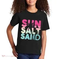 Sun Sand Salt Beach Kids T-Shirt thumb 2