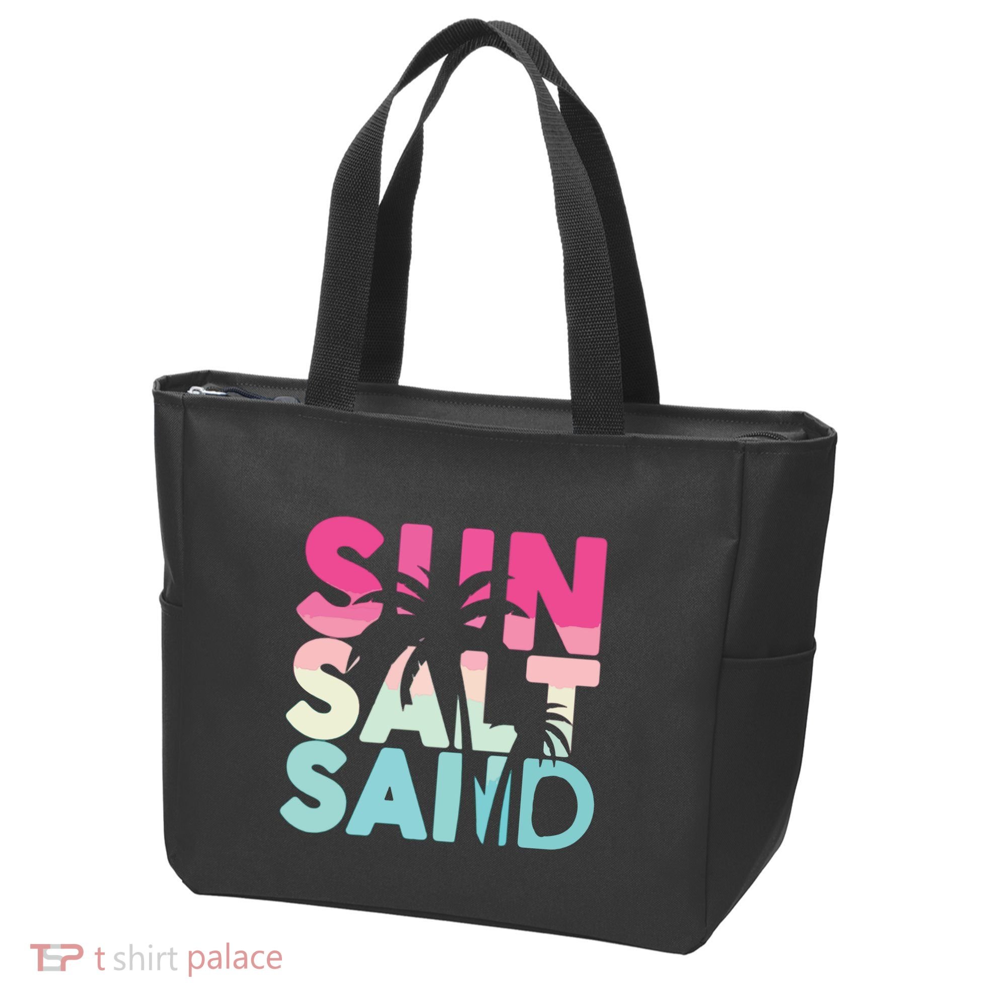 Sun Sand Salt Beach Tote Bag