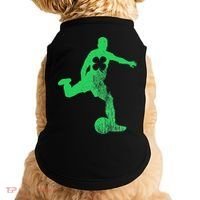 Soccer Shamrock St. Patrick's Day Irish Saint Paddy'ss Doggie Tank thumb 0