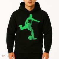 Soccer Shamrock St. Patrick's Day Irish Saint Paddy'ss Hoodie thumb 2