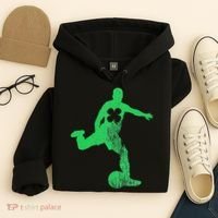 Soccer Shamrock St. Patrick's Day Irish Saint Paddy'ss Hoodie thumb 4