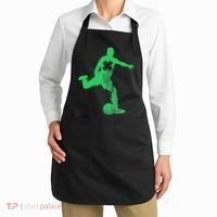 Soccer Shamrock St. Patrick's Day Irish Saint Paddy'ss Apron thumb 2