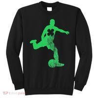 Soccer Shamrock St. Patrick's Day Irish Saint Paddy'ss Sweatshirt thumb 0