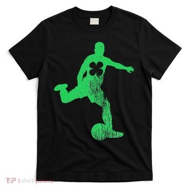 Soccer Shamrock St. Patrick's Day Irish Saint Paddy'ss T-Shirt