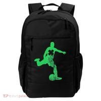 Soccer Shamrock St. Patrick's Day Irish Saint Paddy'ss Backpack thumb 0