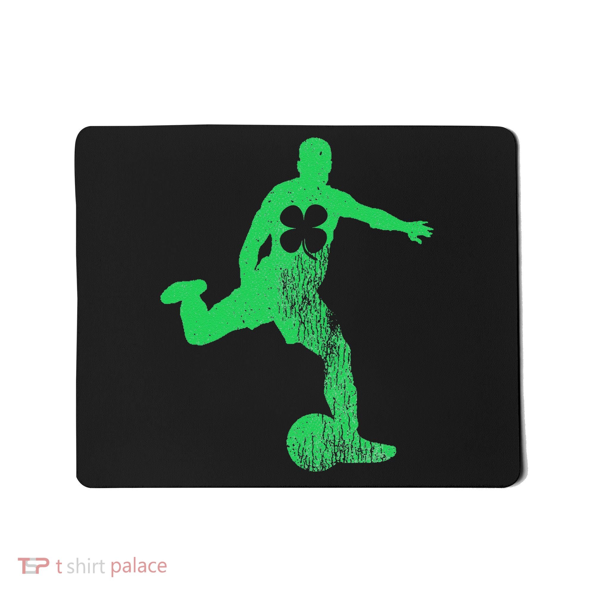 Soccer Shamrock St. Patrick's Day Irish Saint Paddy'ss Mousepad
