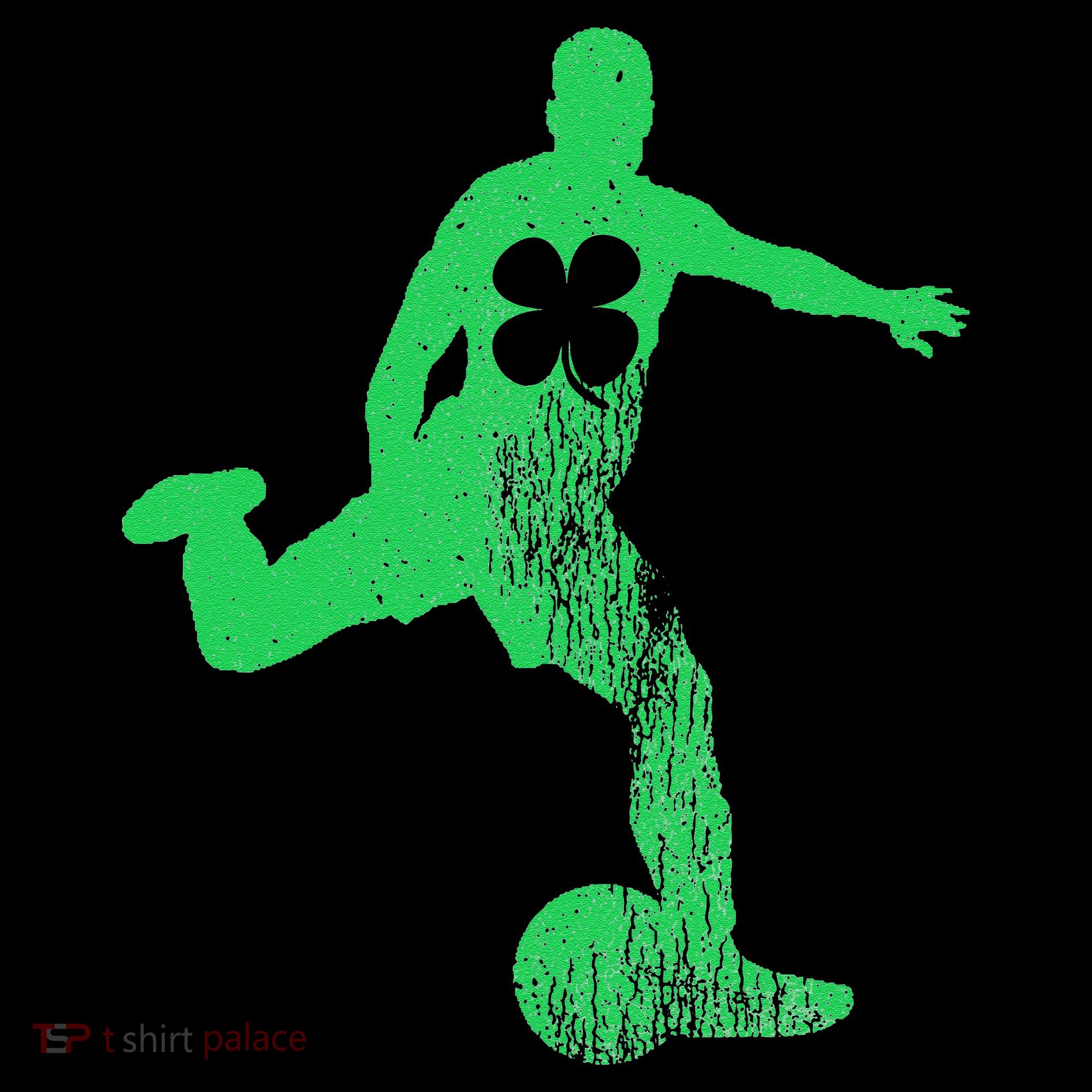 Soccer Shamrock St. Patrick's Day Irish Saint Paddy'ss Mousepad