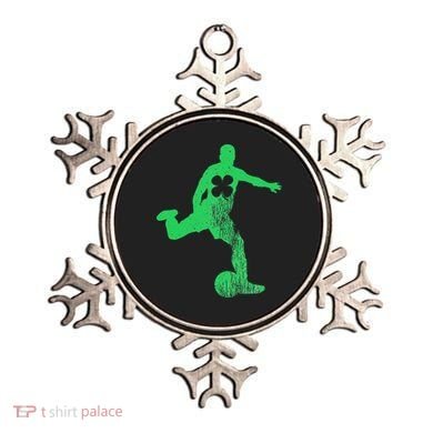 Soccer Shamrock St. Patrick's Day Irish Saint Paddy'ss Ornament
