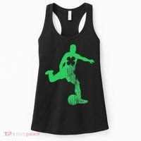Soccer Shamrock St. Patrick's Day Irish Saint Paddy'ss Women's Tank Top thumb 0