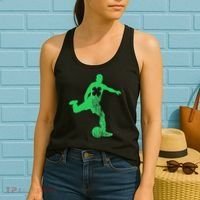 Soccer Shamrock St. Patrick's Day Irish Saint Paddy'ss Women's Tank Top thumb 2