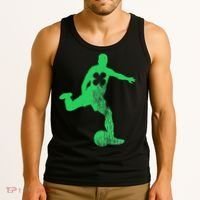 Soccer Shamrock St. Patrick's Day Irish Saint Paddy'ss Tank Top thumb 3