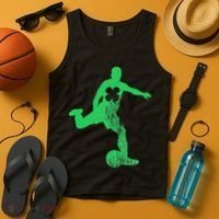 Soccer Shamrock St. Patrick's Day Irish Saint Paddy'ss Tank Top thumb 4