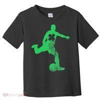 Soccer Shamrock St. Patrick's Day Irish Saint Paddy'ss Toddler T-Shirt thumb 0