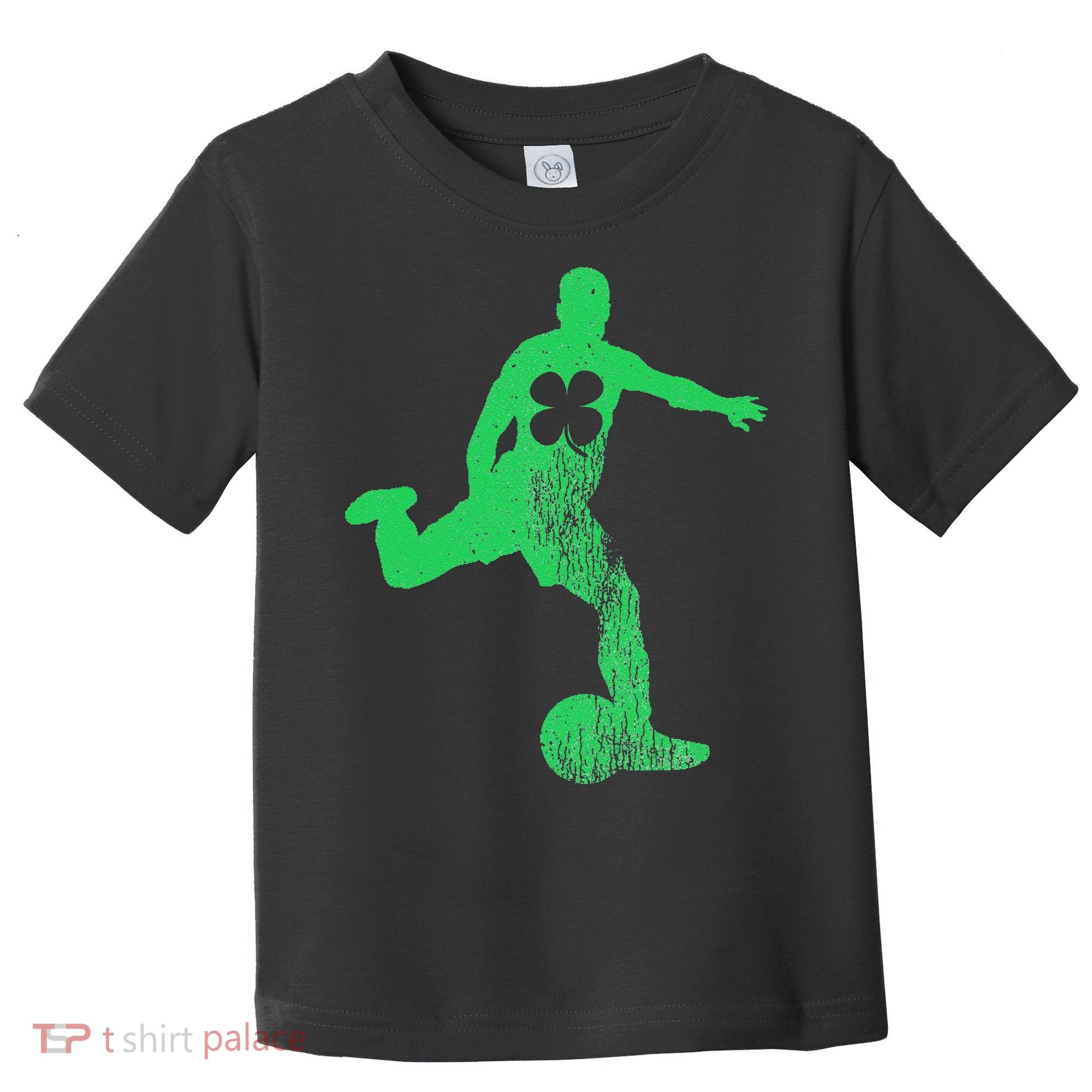 Soccer Shamrock St. Patrick's Day Irish Saint Paddy'ss Toddler T-Shirt