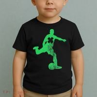 Soccer Shamrock St. Patrick's Day Irish Saint Paddy'ss Toddler T-Shirt thumb 2