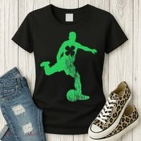 Soccer Shamrock St. Patrick's Day Irish Saint Paddy'ss Women's T-Shirt thumb 3