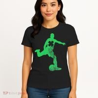 Soccer Shamrock St. Patrick's Day Irish Saint Paddy'ss Women's T-Shirt thumb 4
