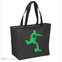 Soccer Shamrock St. Patrick's Day Irish Saint Paddy'ss Tote Bag thumb 2