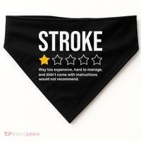 Stroke Survivor USA-Made Doggie Bandana thumb 0