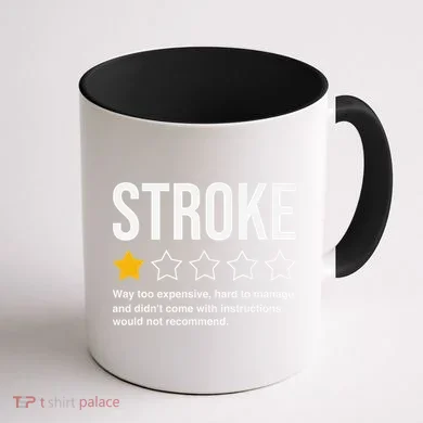 Stroke Survivor Coffee Mug back