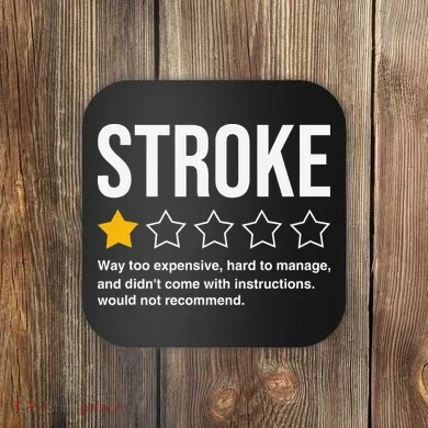 Stroke Survivor Coaster