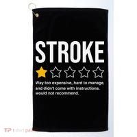 Stroke Survivor Golf Towel thumb 0