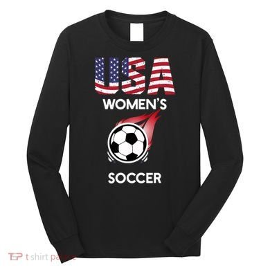 Support 'S Soccer Team USA Long Sleeve Shirt