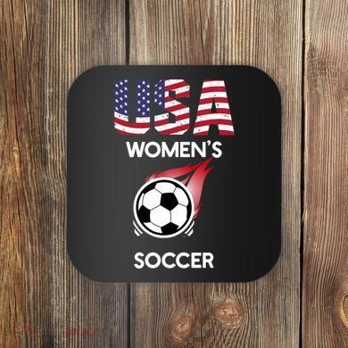 Support 'S Soccer Team USA Coaster