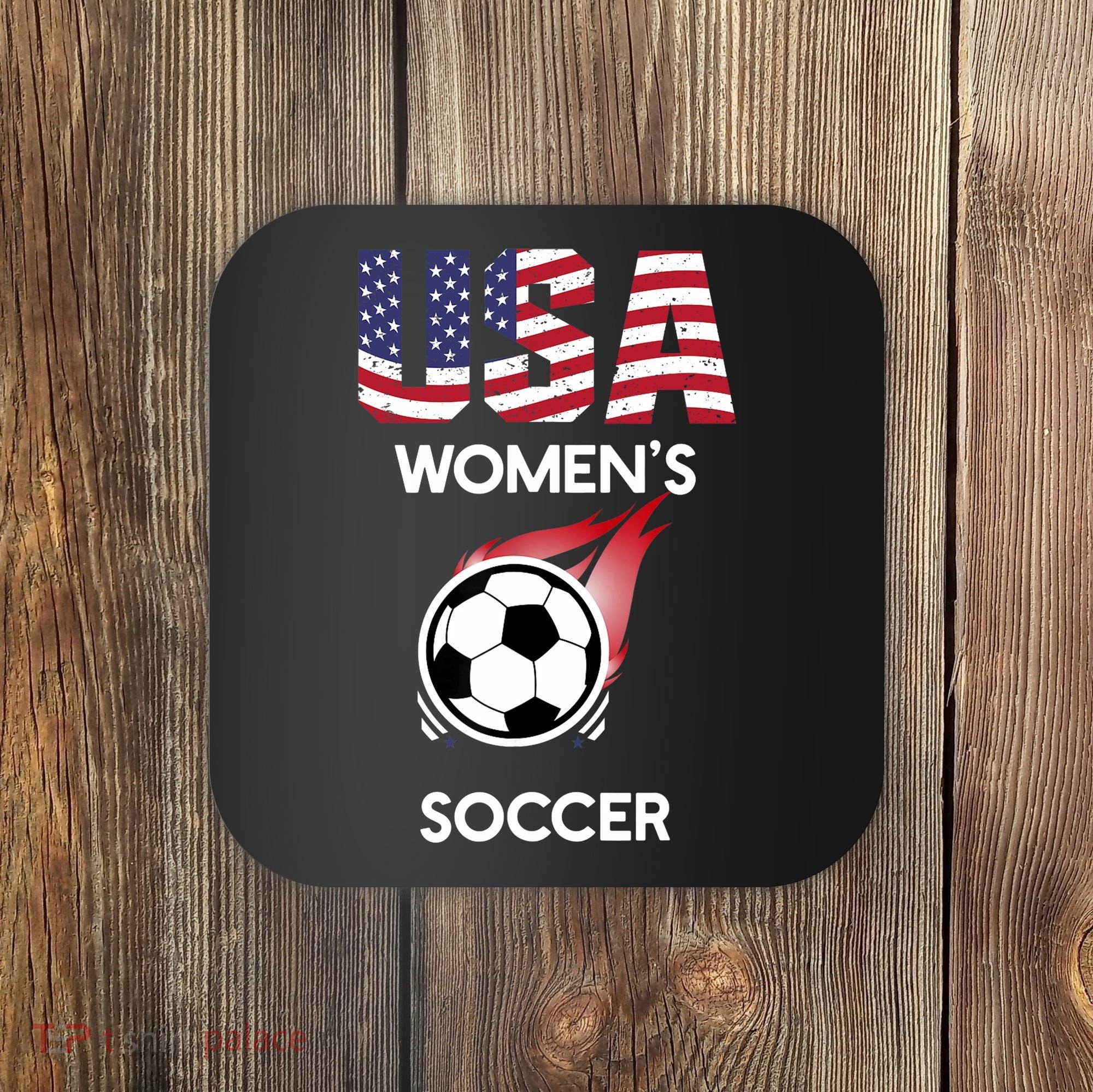 Support 'S Soccer Team USA Coaster