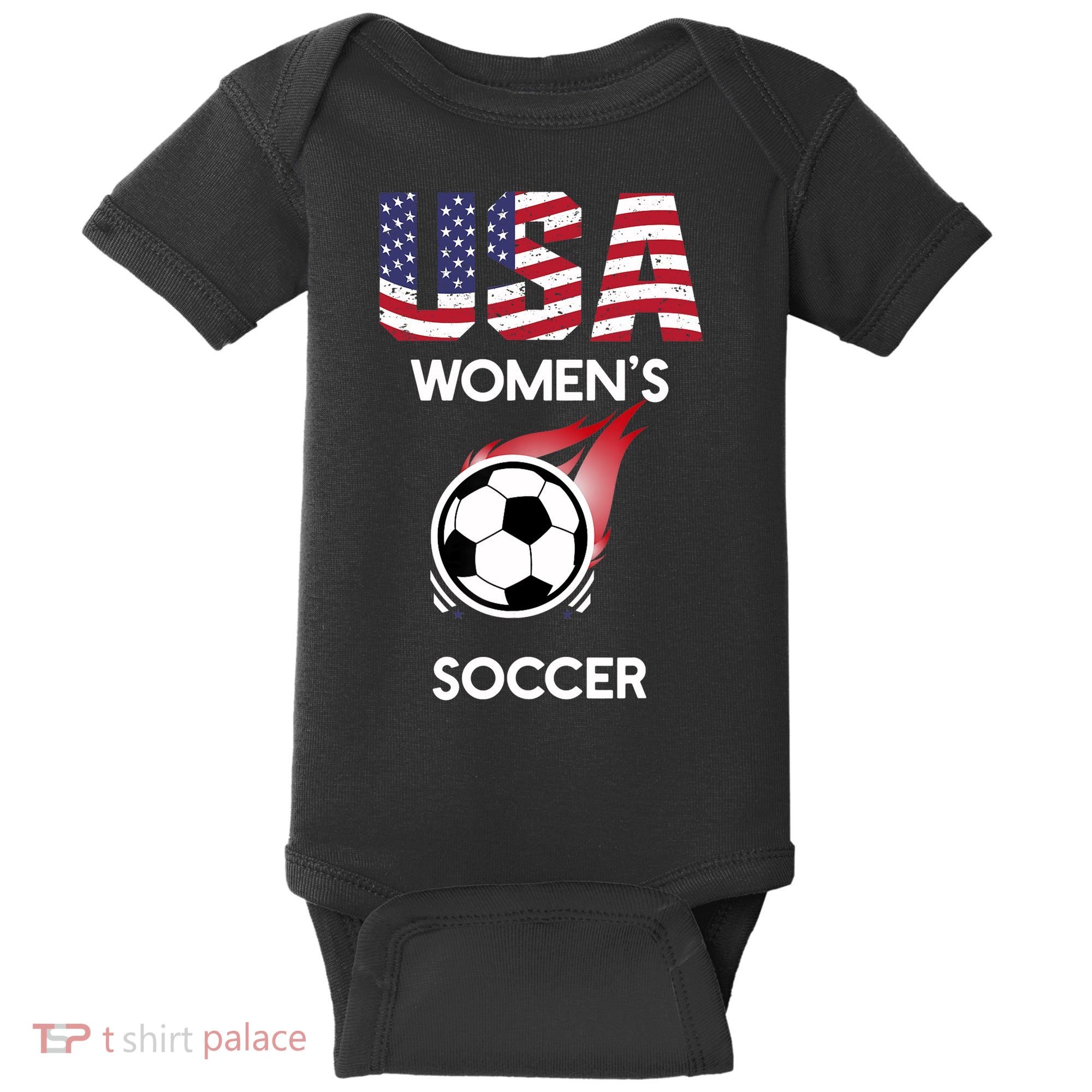 Support 'S Soccer Team USA Baby Bodysuit
