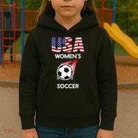 Support 'S Soccer Team USA Kids Hoodie thumb 3
