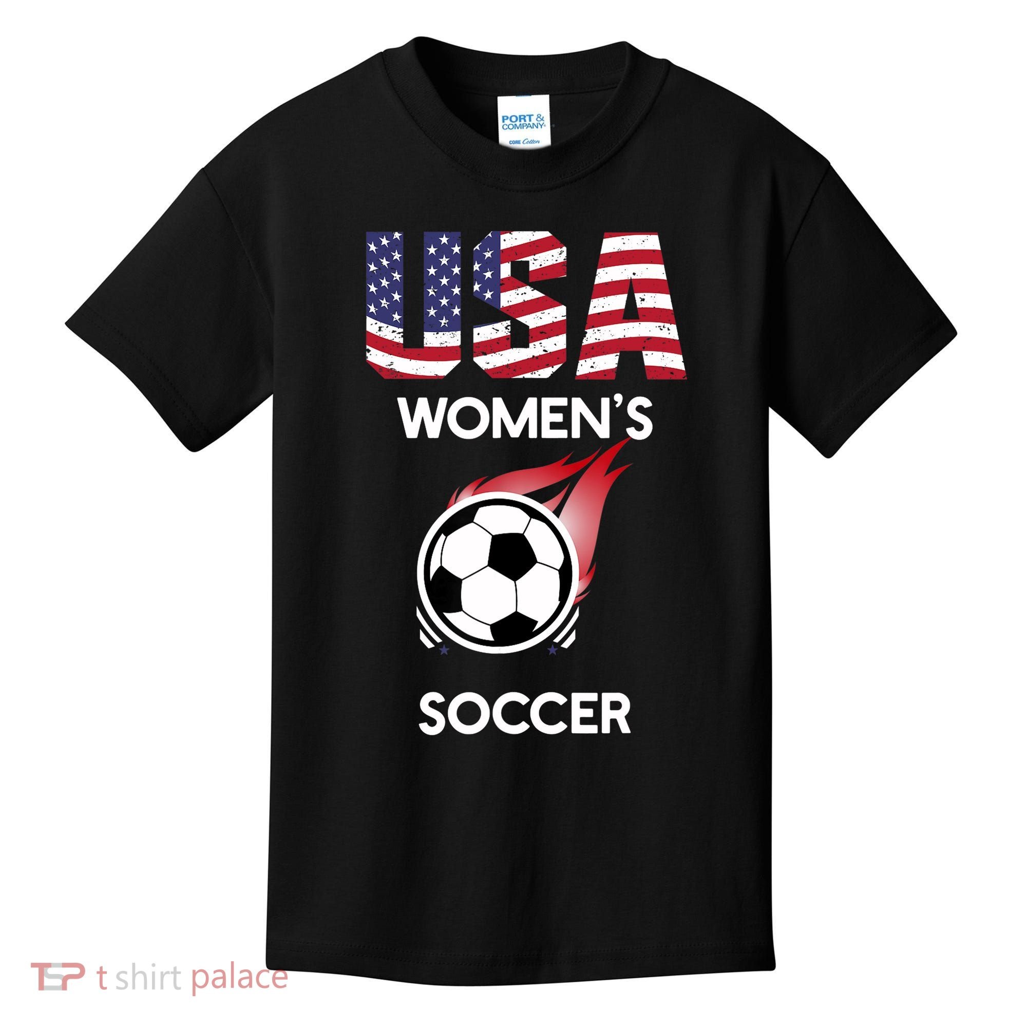Support 'S Soccer Team USA Kids T-Shirt