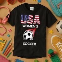 Support 'S Soccer Team USA Kids T-Shirt thumb 3