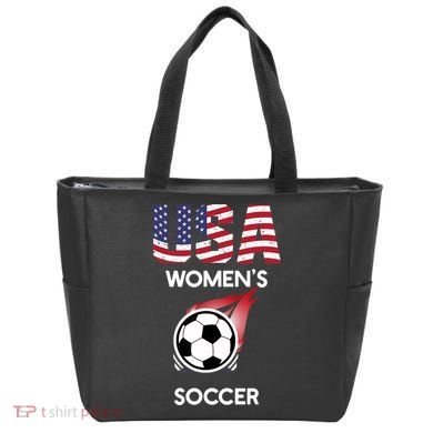 Support 'S Soccer Team USA Tote Bag