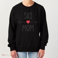 Ski Skier Skiing Mom Gift Women's Sweatshirt thumb 0