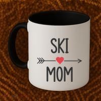 Ski Skier Skiing Mom Gift Coffee Mug thumb 2