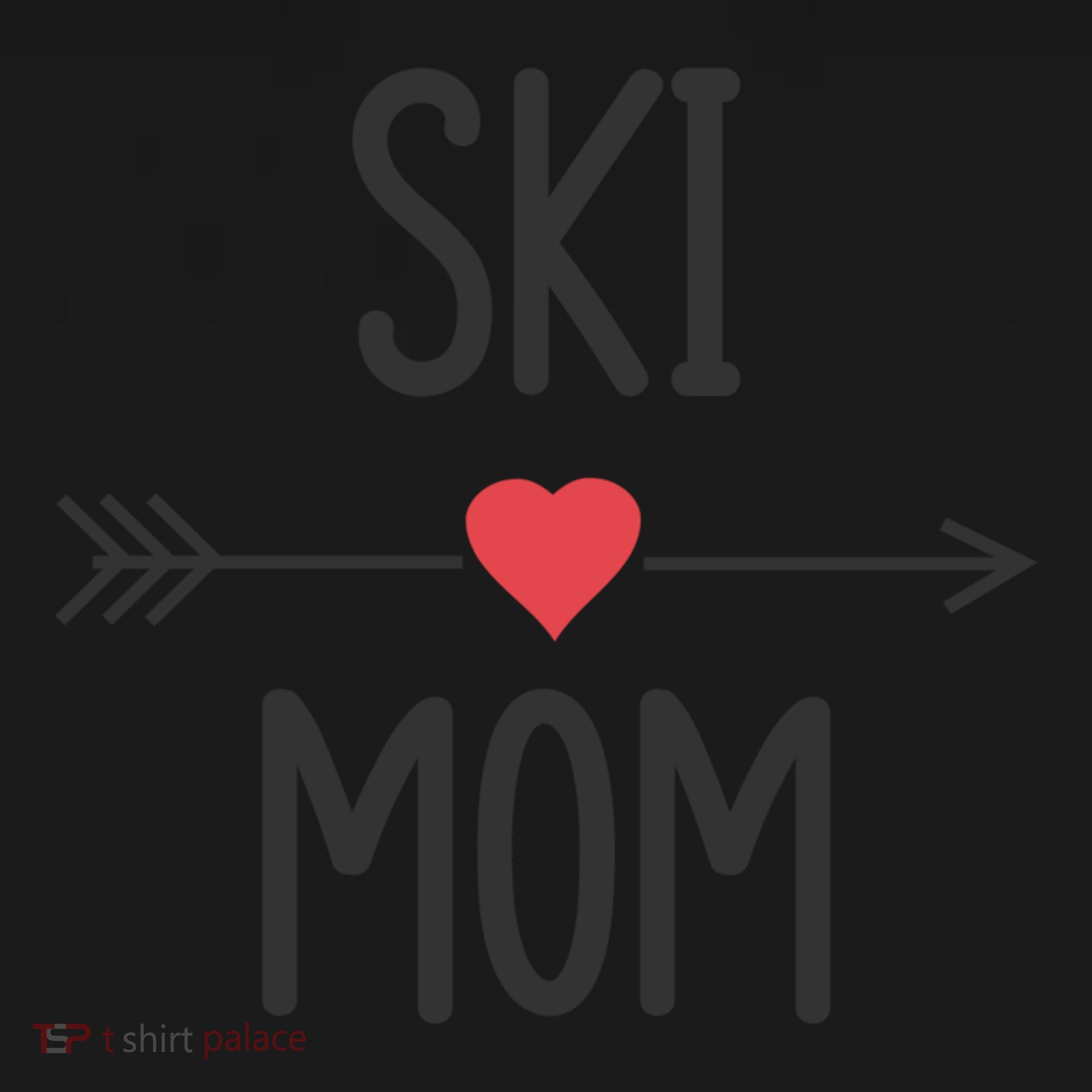 Ski Skier Skiing Mom Gift Ornament