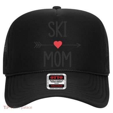 Ski Skier Skiing Mom Gift Hat