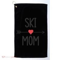 Ski Skier Skiing Mom Gift Golf Towel thumb 0