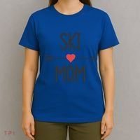Ski Skier Skiing Mom Gift T-Shirt thumb 4