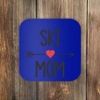 Ski Skier Skiing Mom Gift Coaster thumb 0