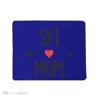 Ski Skier Skiing Mom Gift Mousepad thumb 0