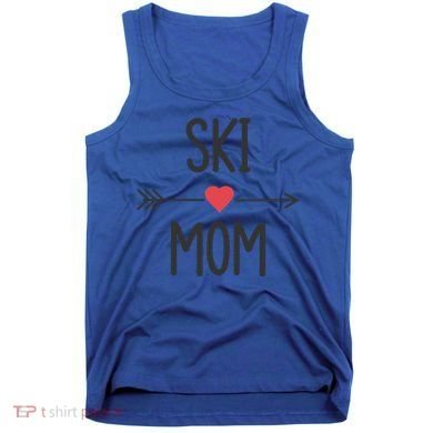 Ski Skier Skiing Mom Gift Tank Top