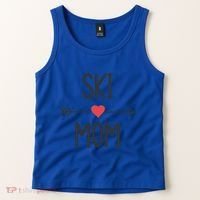 Ski Skier Skiing Mom Gift Tank Top thumb 2