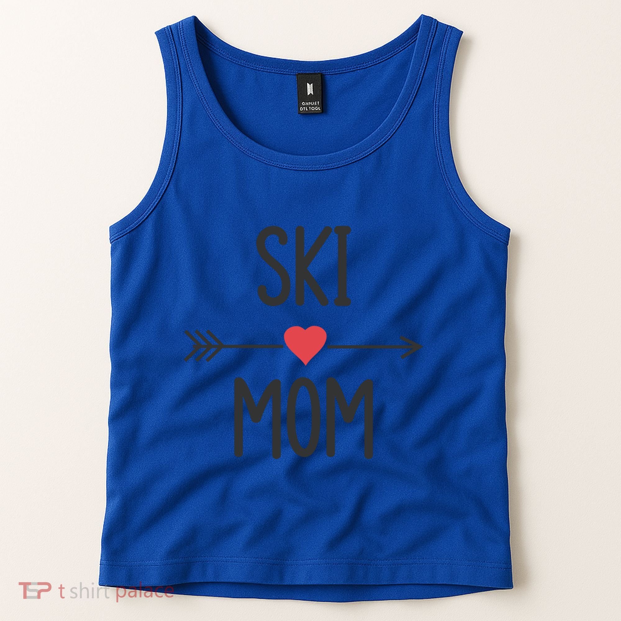 Ski Skier Skiing Mom Gift Tank Top