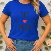 Ski Skier Skiing Mom Gift Women's T-Shirt thumb 2