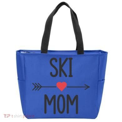 Ski Skier Skiing Mom Gift Tote Bag